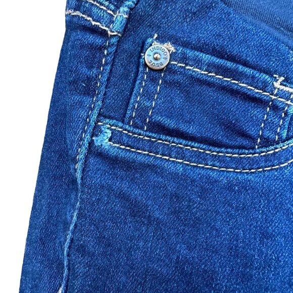 Indigo Dark Blue Maternity Skinny Stretch Size LM - Picture 7 of 15